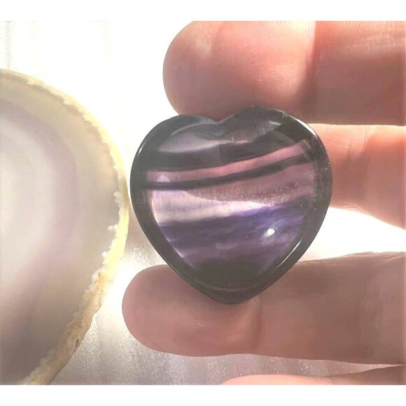 Other - Mini Fluorite Heart Bowl